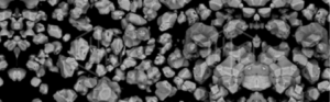 Powders of rare earth metals fluoride